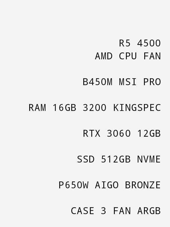 السلام عليكم
🔥 للبيع تجميعة كمبيوتر ألعاب قوية — استخدام قليل جداً 🔥

الجهاز جديد
💻 المواصفات:
✅ كرت شاشة RTX 3060 12GB يشغل جميع الألعاب الحديثة
✅ معالج Ryzen 5
✅ رام 16GB
✅ SSD 512GB سريع
✅ مذربورد MSI
✅ مبرد AMD الأصلي (تبريد ممتاز)
✅ كيس Gaming RGB 3 مراوح
📦 الحالة: نظيف جداً مع الكراتين
🎁 المرفقات: ماوس + كيبورد
💰 السعر: ٧٦٠ ألف دينار 
📍 الموقع: النجف الأشرف
      سبب البيع: عدم التفرغ
     📩 التواصل خاص


**إذا كنت صاحب هذا الإعلان وتريد حذفه لأي سبب، رجاءا أرسل رسالة إلى الدعم الفني**