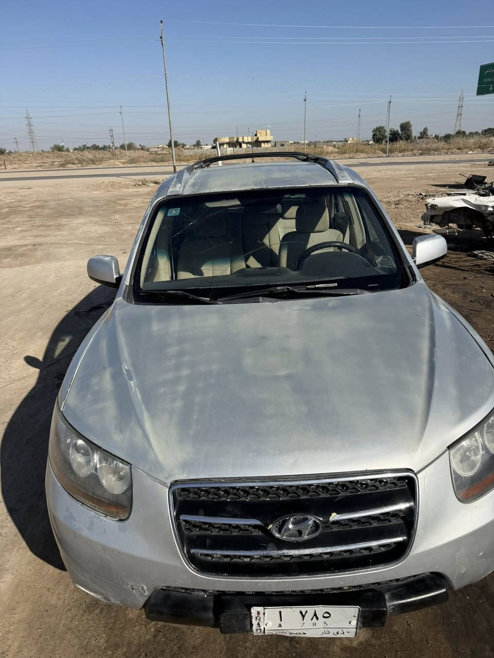 السلام عليكم
للبيع للبيع سنتافي مديل 2008 سبعه راكب 
مكينه كير كفاله
تخم تاير 
للستفسار على ارقم 

‭0775 094 4224‬
