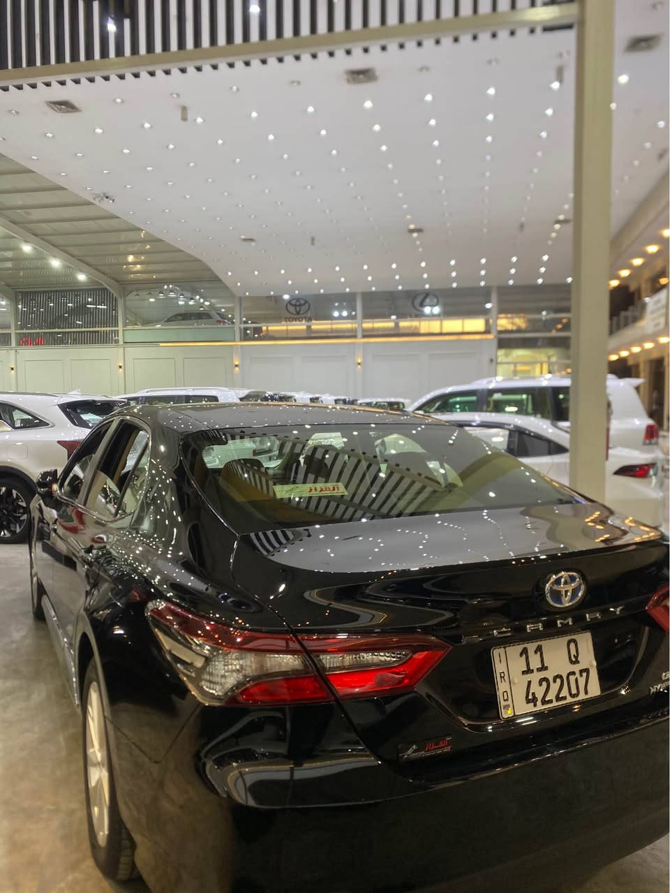 تيوتا كامري 
سنة الصنع:2024
عداد المسافة:30 الف كم
وكالة عبد الطيف جميل
خليجي كفالة عامة 
الفئة:GLe
فول مواصفات
بانزين+ هايبرد
بعدها بحالة الوكالة
رقم بغداد باسمي
السعر 245$ وبي مجال بسيط
الكاظمية جكوك
يتوفر بيع وشراء ومراوس بكافة انواع السيارات
*********** بغداد, العراق
