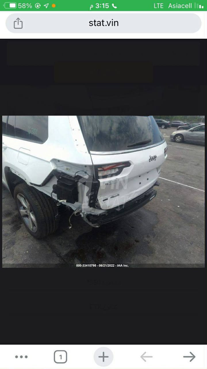 اللهم صل على محمد وال وصحبه اجمعين  السلام عليكم ورحمة الله وبركاته جيب 21  رقم بغداد
الحداث كما موضح في الصور فئة لمتدد كشن  كهرباء تبريد ثلاث قطع توقف ذاتي  7 راكب Vip ثلاث قطع تبريد ماشيه 65الف ( كم  )باسمي سياره  حساس النقطه العمياء إطفاء ذاتي في الازدحام وبعد اهوايه بيه موصفات بيع وامراوس حسب القناعه للاستفسار *********** محمد مكان السياره بغداد
