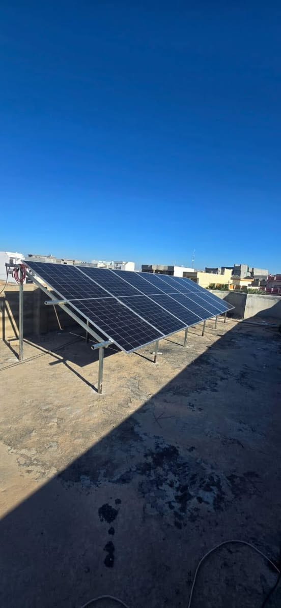 ⛔️البيع نقداً و بالتقسيط المريح ⛔️

تم بحمدالله تنصيب منظومة طاقة شمسية بقدرة 
14 اميير نهاري و 12 امبير ليلي 
الواح بقدرة 615W  نوع لونجي ضمان 15 سنة
انفيرتر GROWATT  6Kw   ضمانة سنة استبدال 
بطارية ليثيوم 15KWHشركة GENIXGREEN  ضمان 10 سنوات
صيانة لمدة سنة مجانية
للاستفسار الاتصال:-
***********
***********
***********
***********

GenixGreen Iraq 
GenixGreen 
المركز الذهبي-Golden Center
