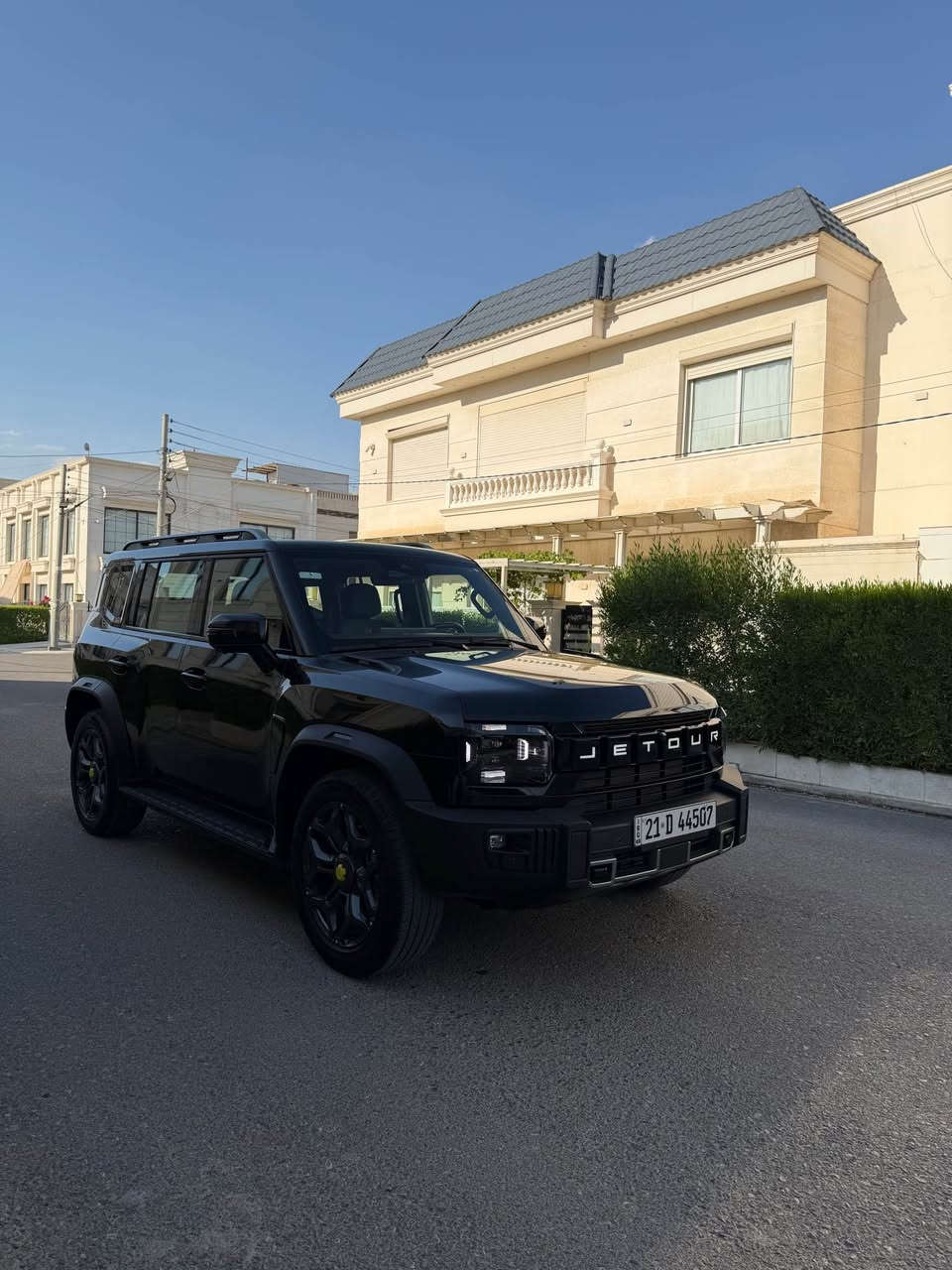 Jetour T2 luxury ✅
سعر 264$وەرەقە
مودیل2025
31,000km
ضمان شەریکە هارلم
کلین بدون صبغ 
رقم سلیمانی»مکان اربیل
محرک20Tتوربو
دبل اکسل 4*4
فول فول مواصفات
***********
***********
***********
واتساپ✅ أربيل, العراق
