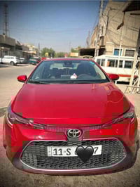 كورلاxLe 2020 بانزين حادثه صندوك وجاملغ الخلفي ماشيه 71الف  رقمه بغداد...