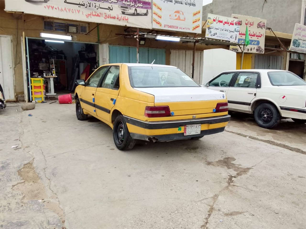 بيجو 405 
 2010 مكينة وكير كفالة 
كهربائيات كلها شغاله 
تتقفل سنتر ريموت
سنوية 2024
راعي ابو سنوية بغداد 
الرصافة بس شايل الغير مكان
اكفلك سرقة وعشاير 
سعر 15 وبيها مجال
عنوان بغداد تواصل واتساب
***********
