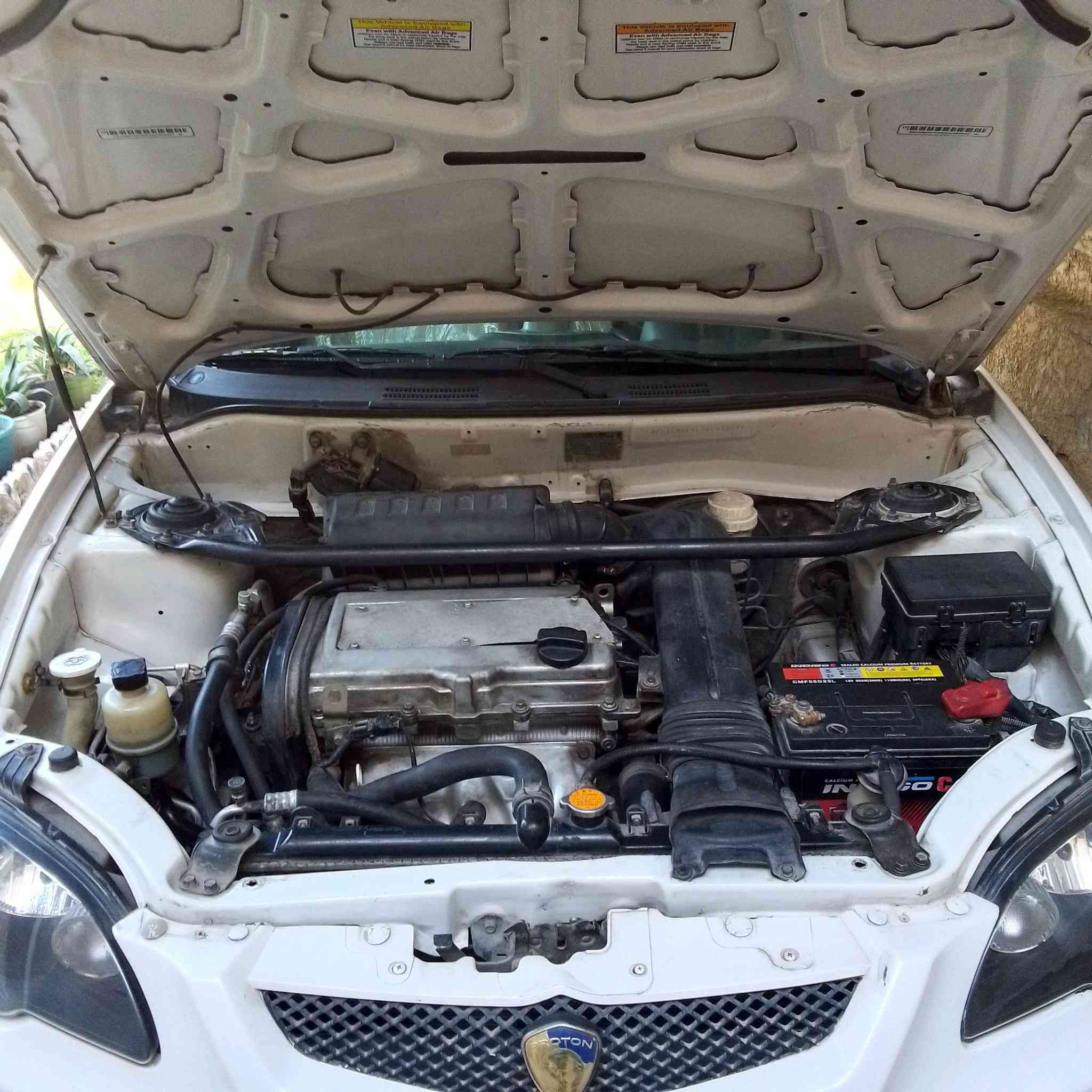 بروتون جين 2 موديل 2007 رقم سليمانية ماشية 97 الف كم سيارة بلادية سنوية باسمي لغاية 2031 هزة جديدة لوحات جدد صبغ  جاملغ امامي ايمن فقط كير اوتماتيك محرك ممتاز تايرات باتري جدد صدر ممتاز داخل بلادي سيارة جاهزة مكان بغداد العطيفية السعر 58 ورقة للاتصال ***********
