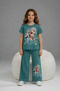 تراك بناتي • قطن ليكرا • مقاسات ٤-١٢سنة