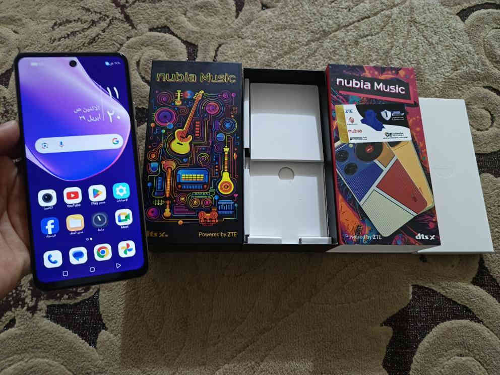 ZTE نوبيا

  نظافة 100%100

ذاكرة 128

عشوائية 8

بطارية 5000 ملي امبير تدعم الشحن السريع 
كامل  ملحقاتة الأصلية شاحنة كفر هتفون 
سعره 125 شراي خابر *********** عمارة, ميسان
