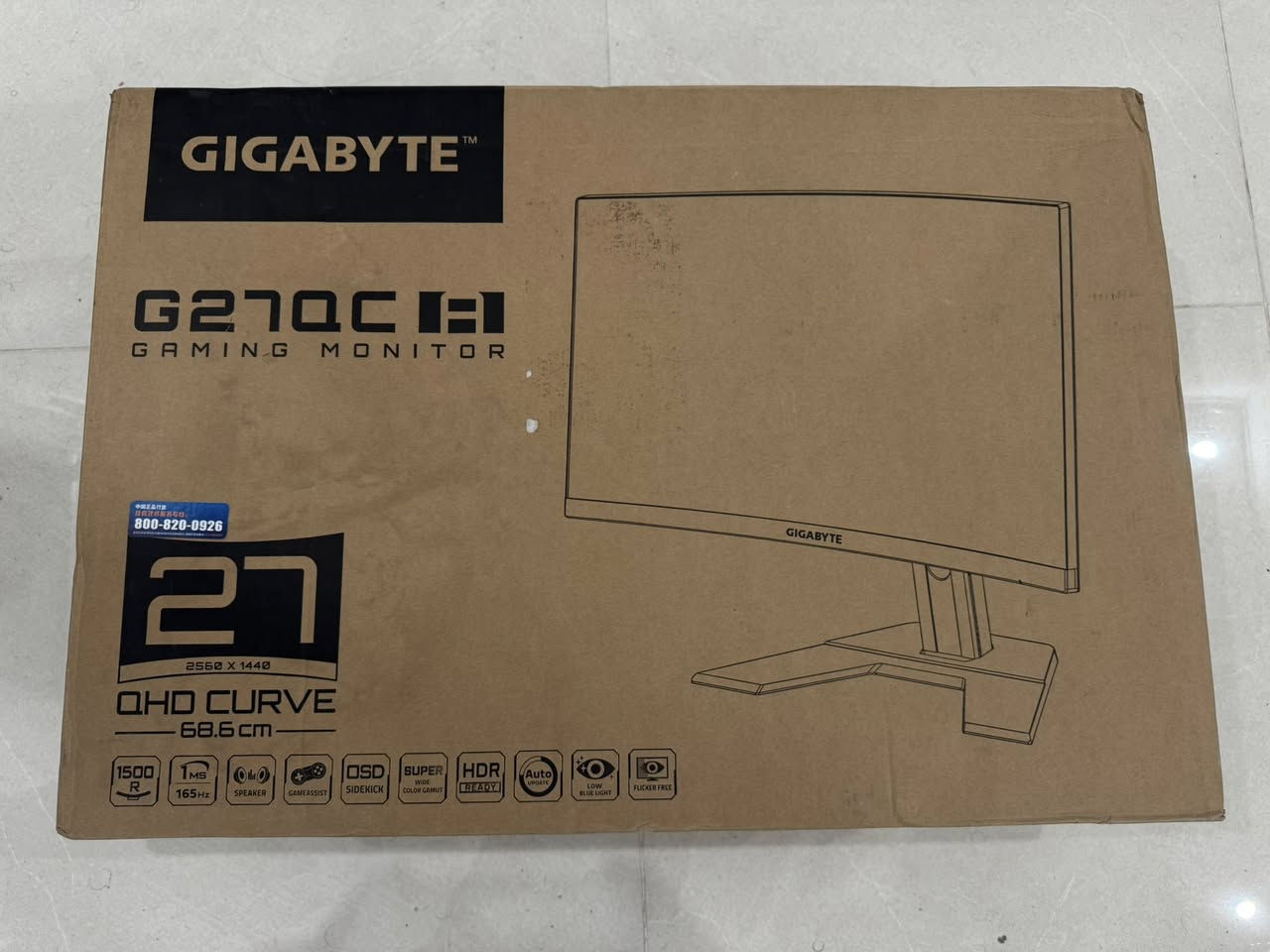 سلام عليكم شاشة گيمنك2k  من شركة گيگا بايت للبيع المواصفات بالصوره موجوده السعر ٢٤٠ وبيها مجال بسيط كلش مكاني بغداد الشعب متوفر توصيل للمناطق القريبه عليه واذا تجيني انزلك مال جيتك


**إذا كنت صاحب هذا الإعلان وتريد حذفه لأي سبب، رجاءا أرسل رسالة إلى الدعم الفني**