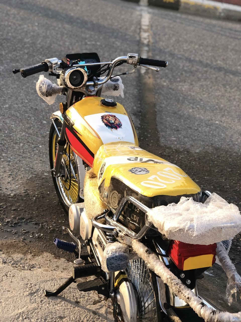 سلام علیک دراجە للبیع مودیل ٢٠٢٠کبس٤١٠بیمجال   کرکوک شورجە  ***********
