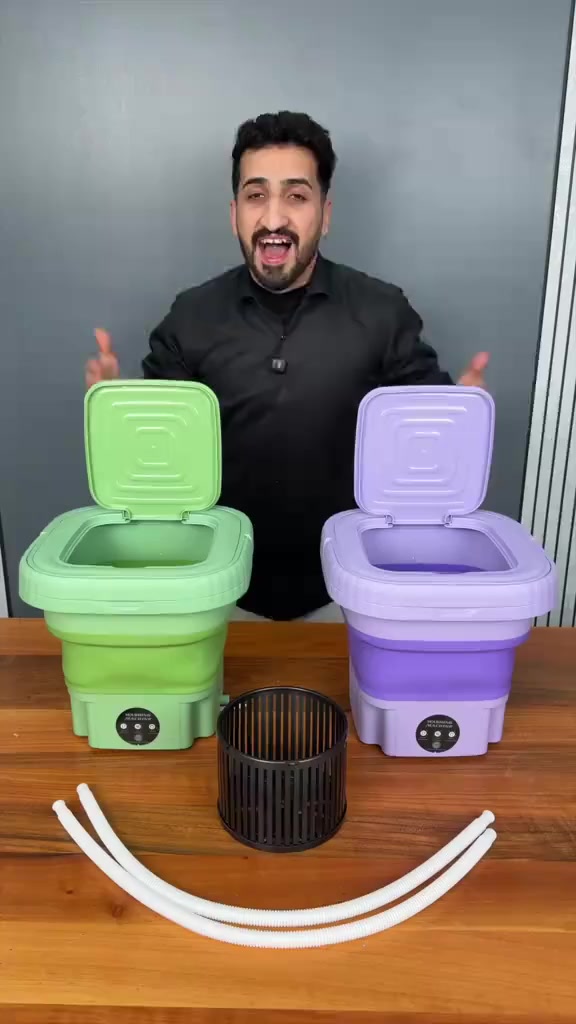 بالة غسالة حجم صغيرة قابلة للطي

الميزات:

تصميم صغير قابل للطي لسهولة الحمل والنقل

حوض صغير بحجم 0.8 كيلو تقريبا

سلة لتجفيف الملابس

زر لمس لتحديد الوقت (1,5,10) دقائق

كيبل USB للطاقة بطول 115 سم

منفذ خلفي لتفريغ الماء

أبعاد الجهاز: طول 27  عرض 27  ارتفاع 27 سم

أبعاد الغلاف: 15  29  29 سم

المنشأ: الصين

الملاحظات:

لم يتم ذكر الطاقة

سلة التجفيف تأتي منفصلة يجب تركيبها

لا يمكن استبدال او استرجاع منتجات البالة


**إذا كنت صاحب هذا الإعلان وتريد حذفه لأي سبب، رجاءا أرسل رسالة إلى الدعم الفني**