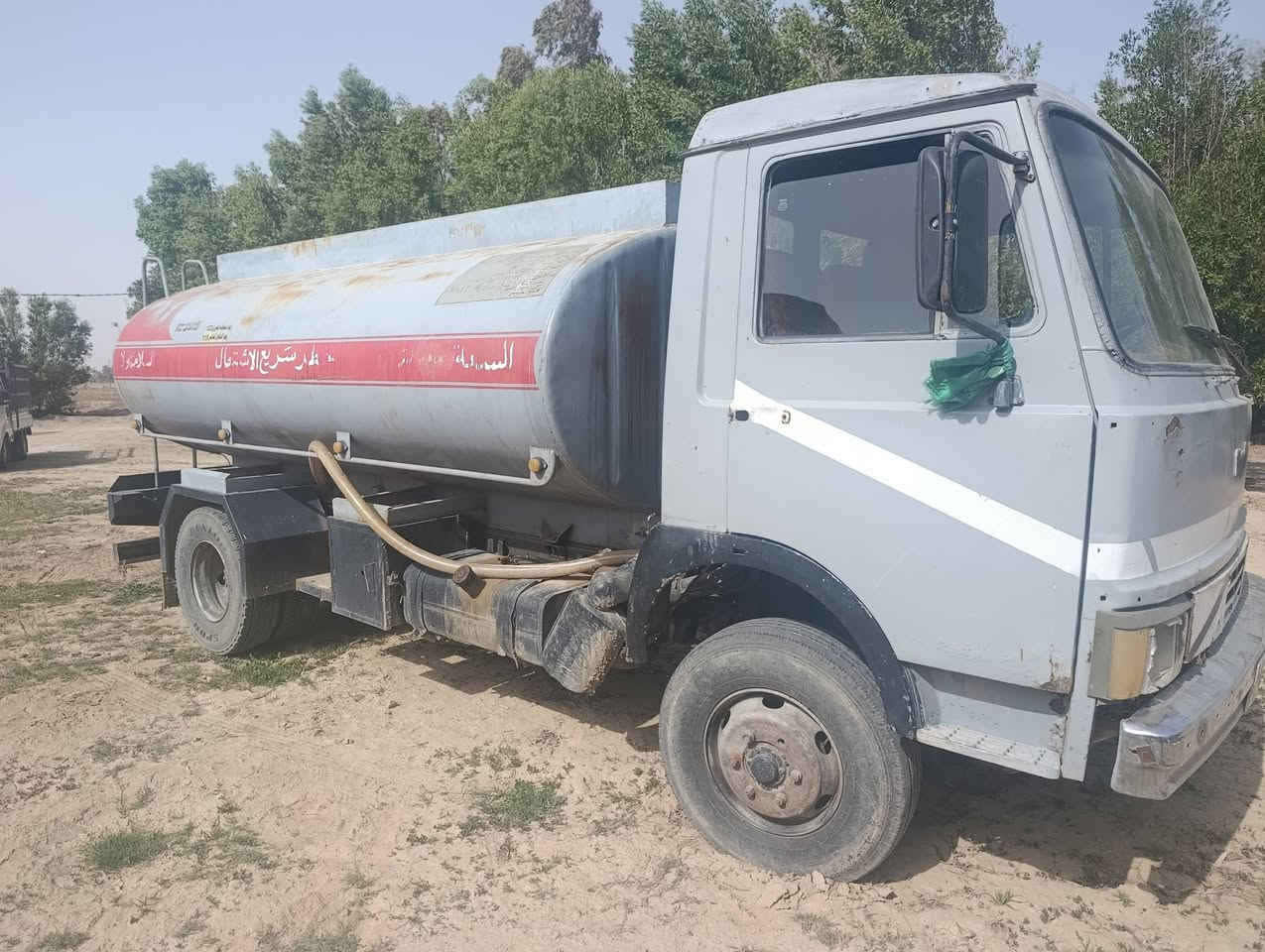 سلام عليكم للبيع دنكر افيكو موديل 96 رقم انبار تحويل مباشر مسجل بل سنويه حوضي8000 لتر مكان بابل لل سفسار على رقم ***********
