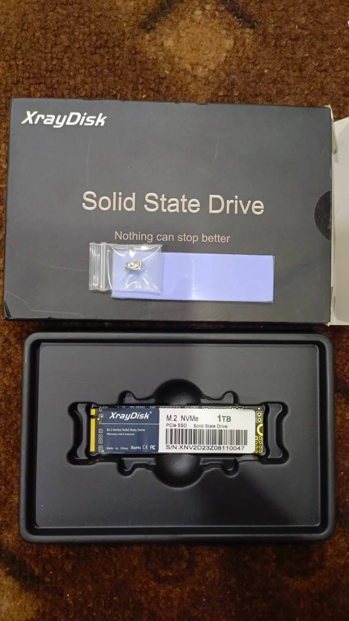 السلام عليكم شباب هاردات SSDM.21TB عدد 3كلهن اصلايات وع الفحص ثنين جدد بالكارتون بس مفحوص وواحد مستخدم شهر تفريبا وعند SSDخارجي 30TBهم جديد لوك  ابيعهن شلع وشرط الشغل اعلة سعر ابيع قيم بما يرضي الله لتكسر بحلال العالم اسف ع الاطالة هذه رقمي ***********
