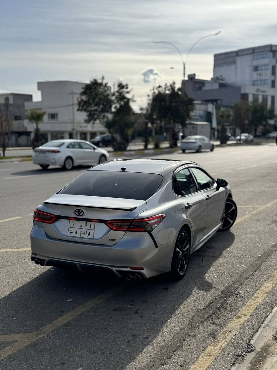 كامري XSE 2019

كلين السيارة بدون ضربة

٤ سلندر ٢.٥

فول مواصفات عدا الفتحة

سقف اسود بلادي

دواخل احمر بلادي 

تشغيل عن بعد بلادي

بصمة ودخول ذكي

شاشة جبيرة

كاربلي

كاميرا دوارة مع التوقف الذاتي 

شحن لاسلكي للموبايل

كيجات شاشة

تدفئ كشنات 

رادارات ونقاط عمية

كشنات الامامية كهرباء 

اوتو هولد 

هندبريك كهرباء 

٣ وضعيات قياد سبورت ونورمال وايكو

تبريد منفصل وقطعتين

ليدات ترحيب 

شفتات ستيرن

دواخل كاربون

وباقي المواصفات

ماشية ٥٦ الف

السعر ٢١٨ وبيها مجال بسيط

كركوك ***********
