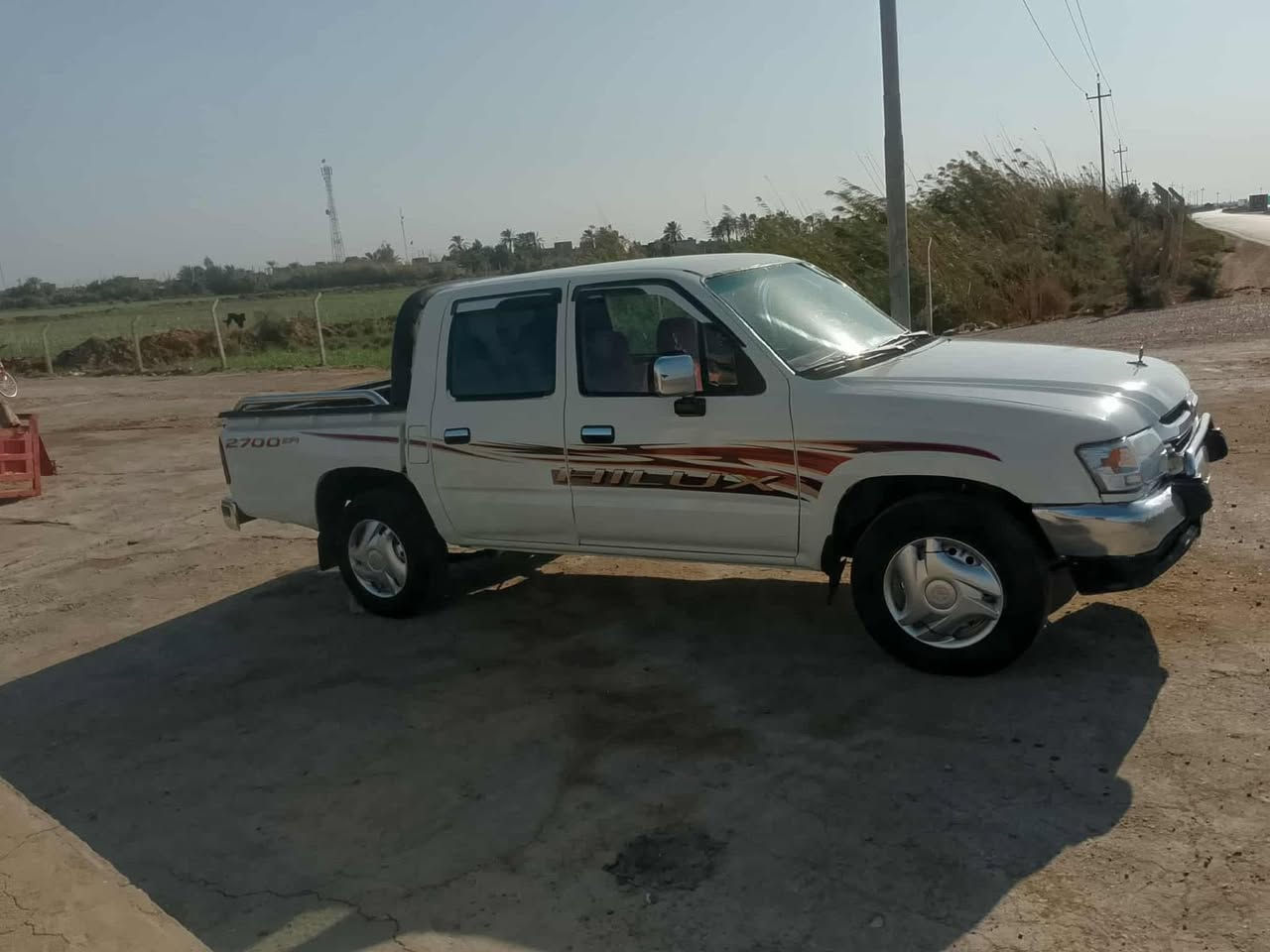 السلام عليكم تيوتا جمره ٢٠٠٤ رقم بصره سنويه ل٢٨ مصبوغه عام جمالي دشبول ماروني تخم تاير حداديه وره وكدام توني شادها محرك وكير واكسن كفاله كهربائيات  كلها شغاله لايت اصفرسياره خير من الله مسجل شاشه تحويل ثاني يوم السعر 94
او مراوس بسياره فرق موجود للستفسار لاتصال على الرقم ***********/***********
