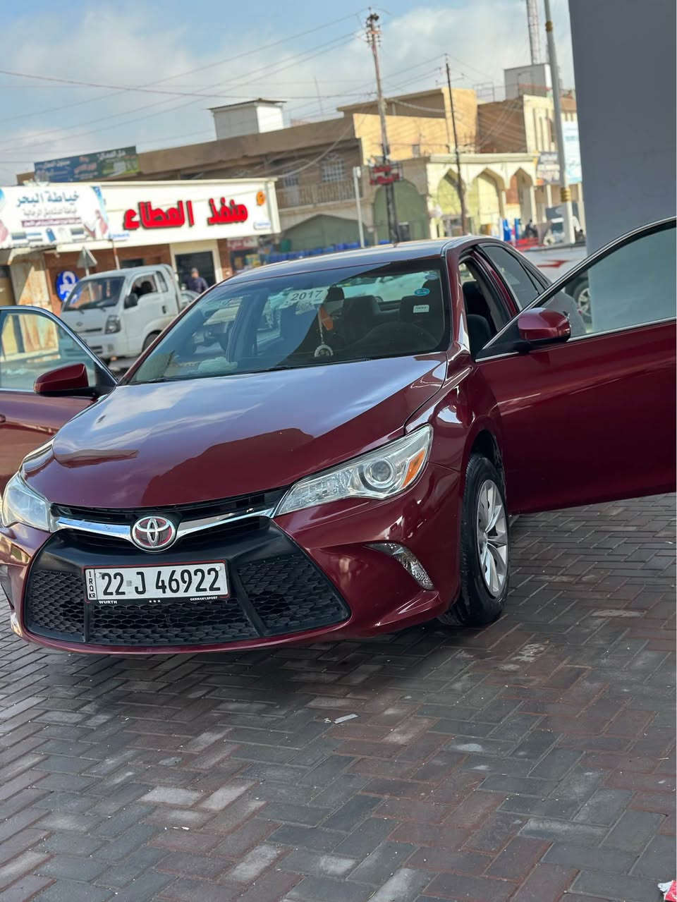 كامري موديل 2017 رقم اربيل بأسمي سنويه 2030 كير محرك صدر امامي خلفي تخم تاير كله شرط منظومه زنون حادثها بيها بنيد مبدل والجاملغات توحيد لون فقط من دون ضربه بدون دواخل لغد شاصي مكفول السيارة مالت جناي جاهزة مناقصها برغي مكاني تكريت السعر 148 للبيع فقط للاتصال الرقم *********** تكريت, صلاح الدين
