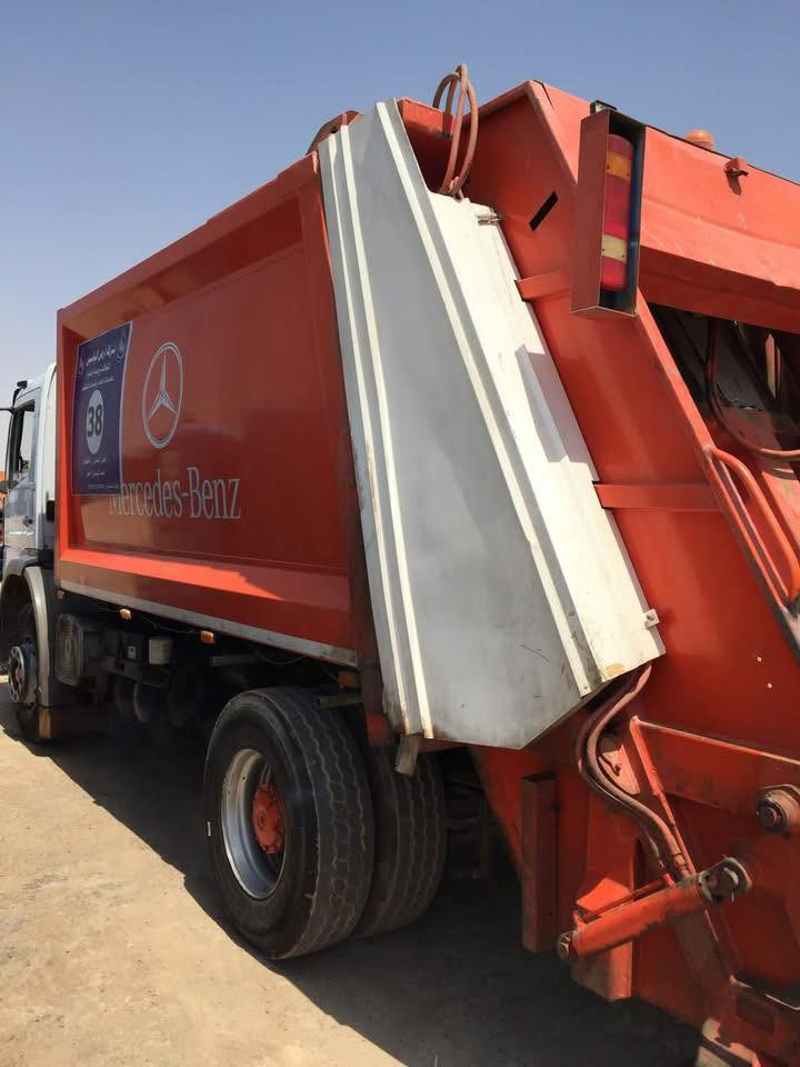 السلام عليكم كابسه نفايات البيع مديل 2001 مكينه سته سلندر شاصي مكفول  رقم ***********مكانه بصره
