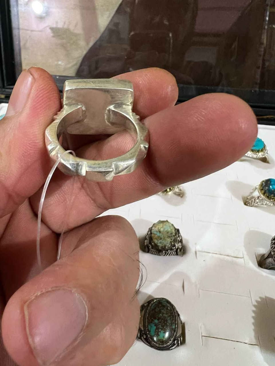 خاتم فضه متوج بحجر الرضوي نيشابوري السعر ١٥٠الف العنوان البصره قضاء شط العرب التنومه للاستفسار الرجاء مراسلة البصرة, العراق


**إذا كنت صاحب هذا الإعلان وتريد حذفه لأي سبب، رجاءا أرسل رسالة إلى الدعم الفني**