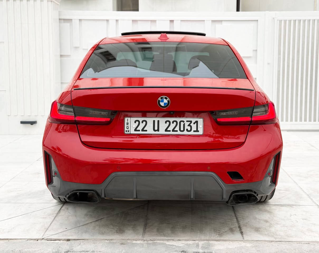 BMW 330i (M Kit) للبيع
الموديل:- 2024

العداد:- 25.000Mile ( دخول جديد )

المواصفات الأعتيادية:-

فتحة سقف

بصمة تشغيل + بصمات دخول

المقاعد الأمامية ( كهربائية + تدفئة )

حساسات + رادرات 360

شاحن وايرلس

الحادث:- بسيط جداً 

١- صبغ ربع البنيد فقط بدون فتح او تبديل،

٢- بارد قليل مسافة ١٥سم بالصندوق

٣- ايرباك برده راجع سستم (بدون مقاومات)

شرط راديترات + غاز تبريد بلادي

تصليح درجة أولى 

 " بيها باج تضليل رسمي من مرور أربيل باقي بي مدة سنة "،

السعر 34.000$

موقع السيارة بغداد الأعظمية

للأستفسار ***********

حيدر القسام
