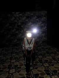 دراجه ماكس مضلع للبيع عليها صالنصه FM وعليها سلف 55 رياضي الدراجه مكفو...