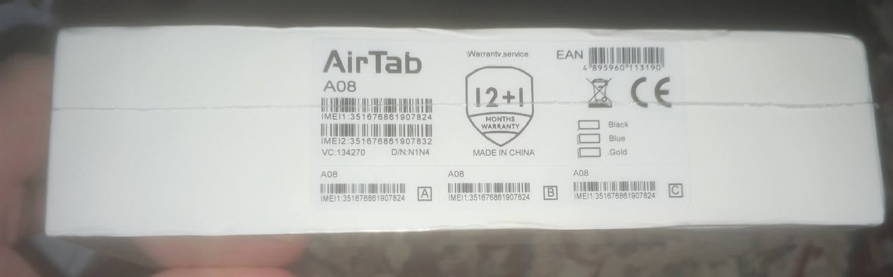 السلام عليكم ورحمة الله وبركاته
تابلت ايباد بعده جديد بالكارتون ما مفتوح النايلون جديد وحجمه كبير  ويدعم 5G ويجي ويا كيبورد كامل مكمل يفيد بالدراسة وبأحسن ذاكره 1 تيرا وباقي المواصفات بالصور السعر 160
سبب البيع ربحته وما محتاجه


**إذا كنت صاحب هذا الإعلان وتريد حذفه لأي سبب، رجاءا أرسل رسالة إلى الدعم الفني**