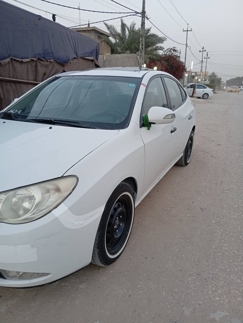 السلام عليكم 
لانترا 10 صبغ حزام حداديه تخم تاير جديد فول عدا البصمه 
مكينه بيه بخار للبيع او المراوس عارضه 95وبيه مجال مكاني بابل ***********
