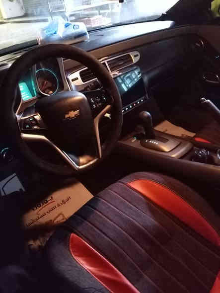 السلام عليكم. كمارو موديل 2013Rs. محرك 3600 ليموني مميز بيها صبغ حزام. ٧٠ وبيها مجال. *********** بغداد غزاليه
