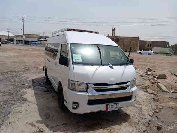 تيوتا هايسه 2016مكفوله السياره بيهه تبديل بنيد فقط السعر 310وبيهه مجال ‏‏‪***********‬‏
