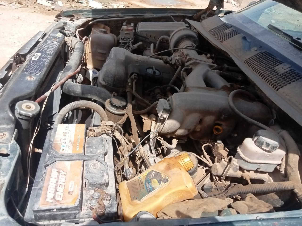 سياره جيب موديل 97محرك ملكه تبريد عاطل نظيفه السياره سعرها 30 بيها مجال للشراي للتواصل هذا الرقم *********** واتساب ورصيد 👍
