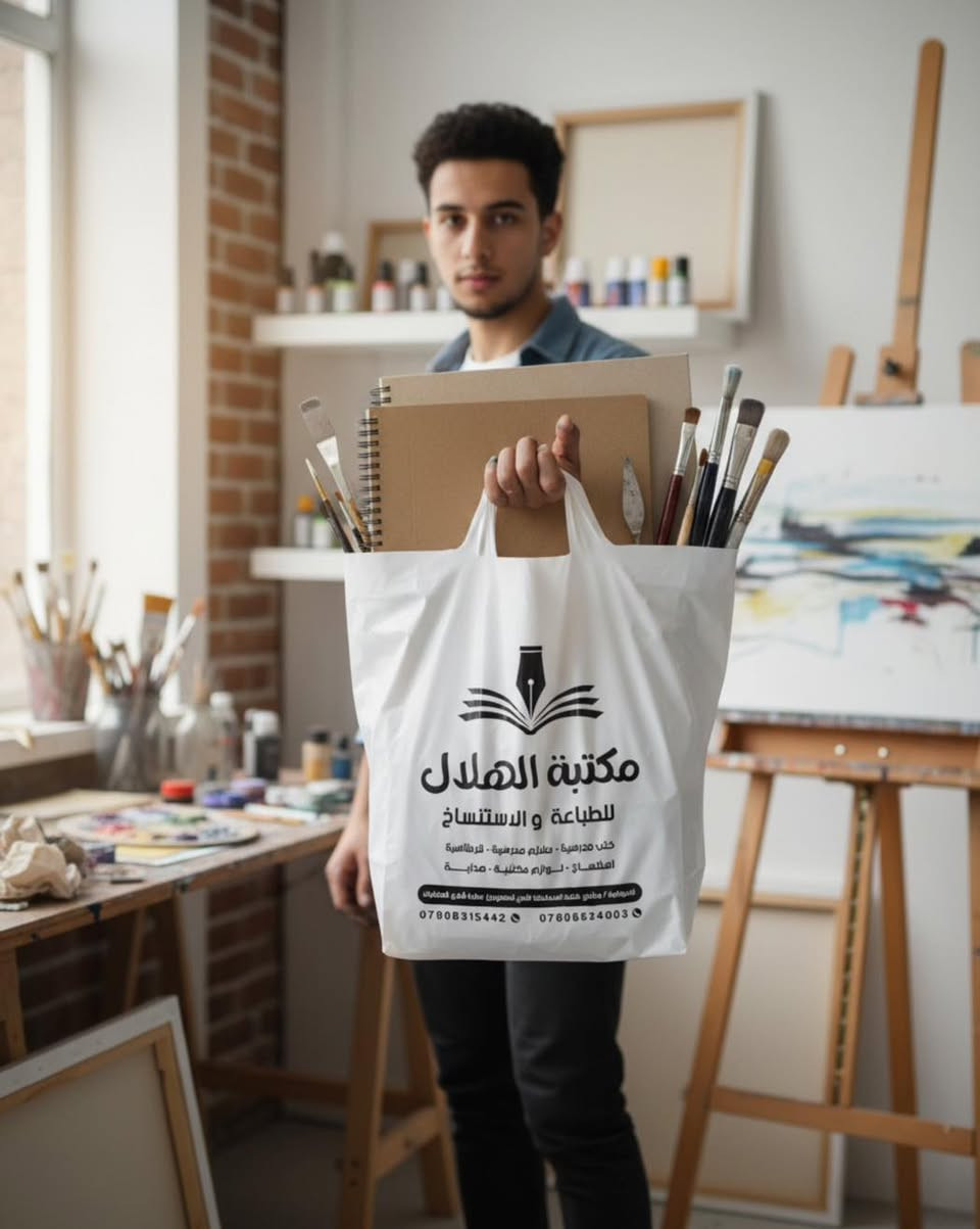 🔺🔺🔺🔺🔺🔺🔺🔺🔺🔺🔺🔺🔺🔺🔺🔺🔺🔺🔺🔺🔺🔺🔺🔺🔺🔺🔺🔺🔺🔺🔺🔺🔺🔺🔺🔺ارتقِ ببراندك مع "أي ناين" للطباعة والتغليف! 🚀
أكياسك هي أول ما يراه العميل، اجعلها تعبّر عن جودة منتجك.
• 🎨 Design FREE: تصميم احترافي مجاناً.
• 💎 Premium Quality: متانة وفخامة في التنفيذ.
• 🎨 Vibrant Colors: دقة ألوان فائقة.
🟢 تواصل معنا الآن: واتساب 🟢***********
