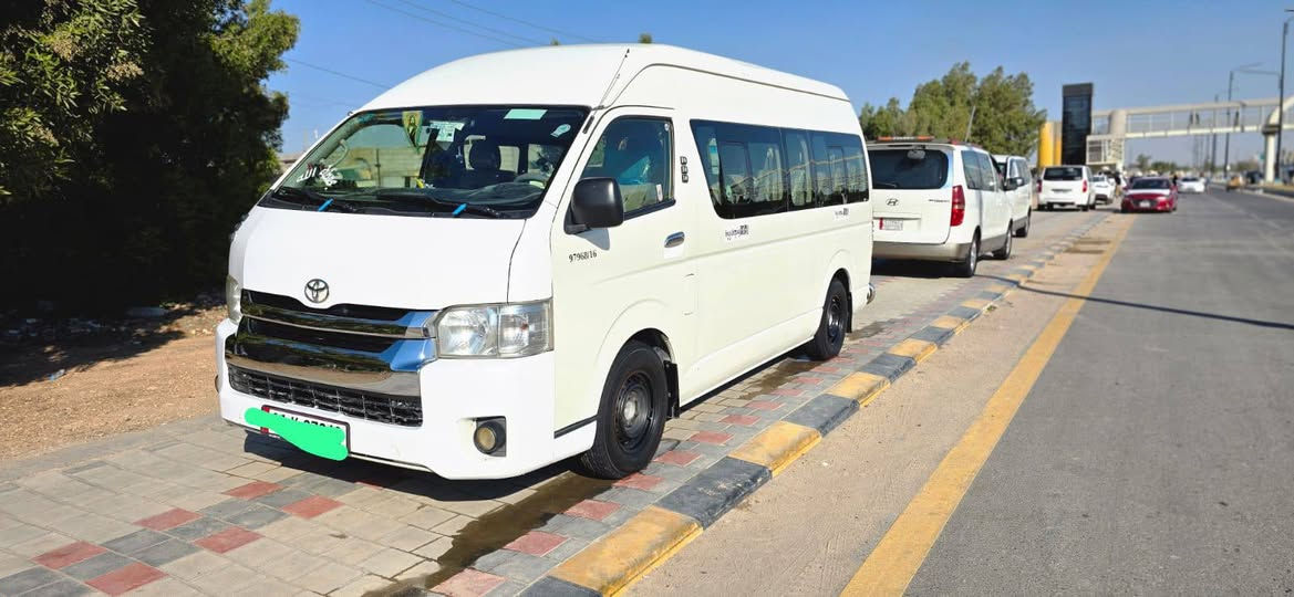 السلام عليكم سياره هايسه موديل 2016 كفاله عامه من الصبغ والتبديل مكان الديوانيه قضاء المهناويه***********
