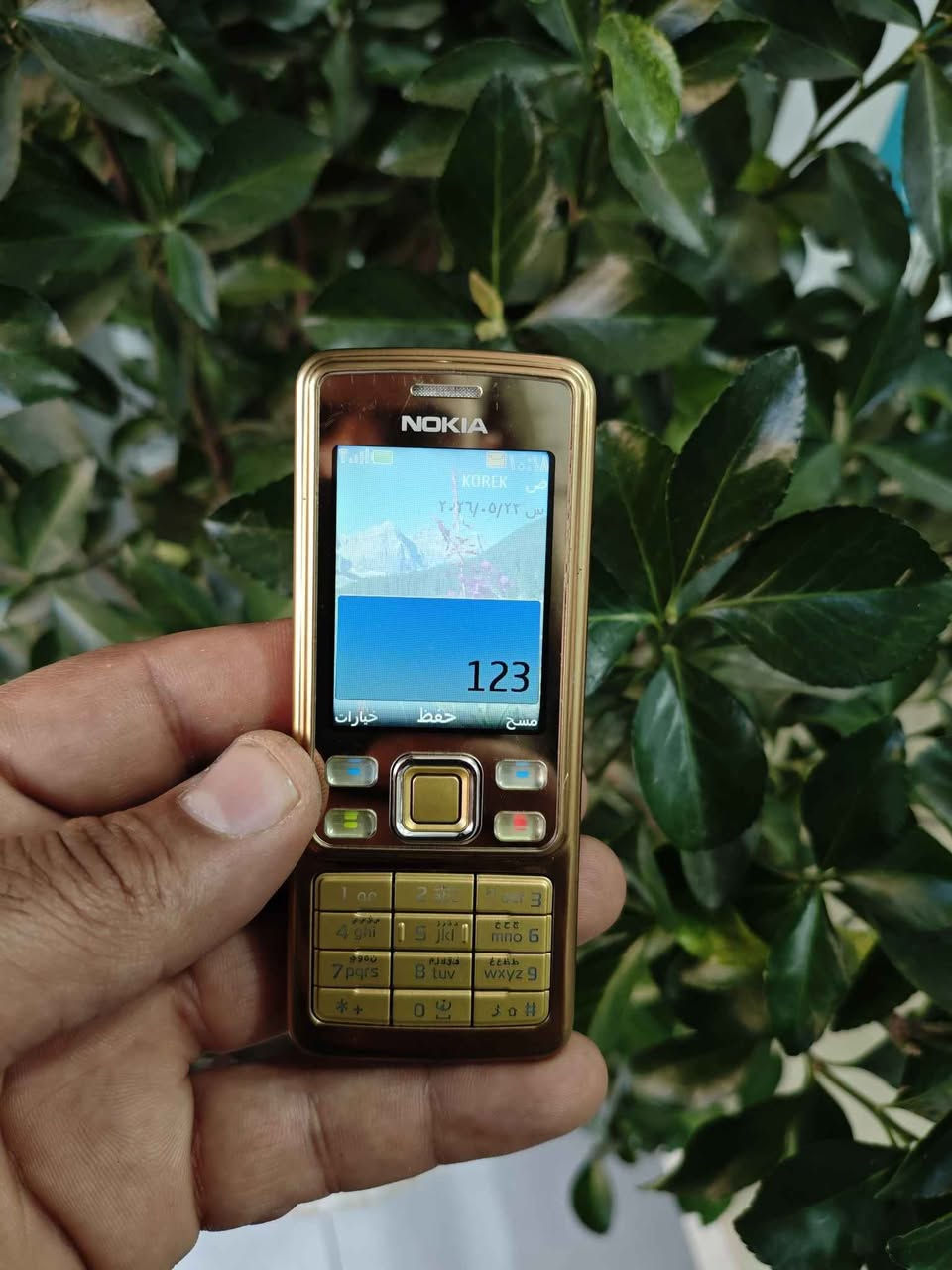 Nokia 6300 ـە، یەکێکە لە ناودارترین مۆبایلە کۆنەکانی نوکیا 🌟  زۆر خاوێن ڕەنگ گۆڵد ، کامێرا و میمۆری MP3
وەجبەی یەکەم ساڵی 2007 دەرچوە ، یەک سیمکارت شعن دەرزی  قورس و بەهێز
کیبۆردی خۆش بۆ نامە و ڕەقەمکان ✨
رەنگی Gold / گۆڵد
زمانی عەرەبی تێدایە
دۆخی مۆبایلەکە زۆر پاک ✨

نرخی : 45 :  هەزار 

***********
***********

ناونیشان قەڵادزێ بشدار, السليمانية
