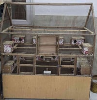 قفص طيور الحب • ١،٣٨×١،٢٣×٦٦سم • ١٣ حلات