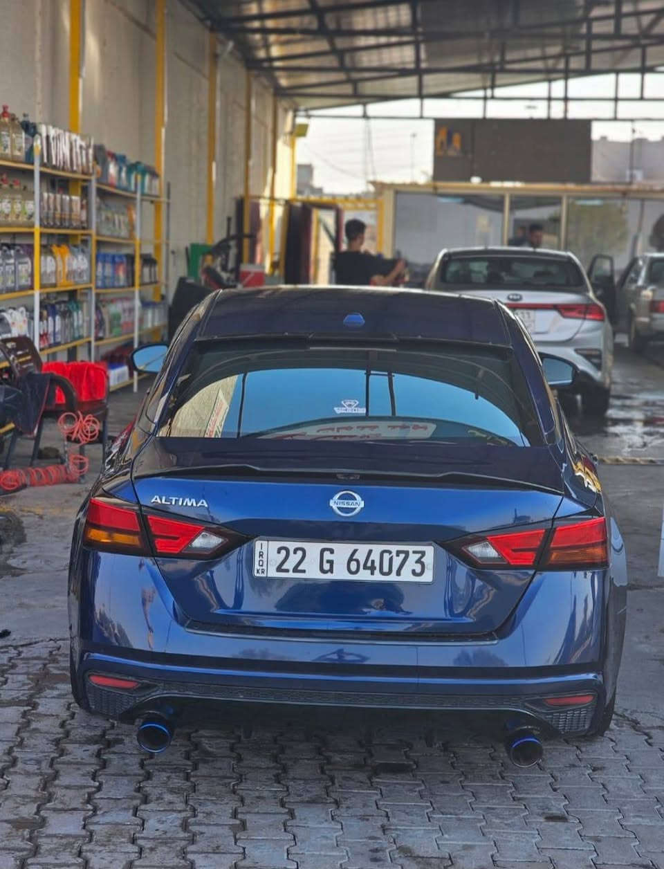 للبـيع /
نيسان ألتيمـا
Nissan Altima 2019 
🔸اللوحات : اربيل بأسمي تحويل ثاني يوم
🔸الضرر: جاملغ خلف السايق + باب خلف السايق مبدل مال كصة
🔸ايرباك : البرده خلف السايق فقط وراجع سستم
🔸بجم : كبس
🔸الموديل : 2019 
🔸الفئة : S
🔸حجم المحرك : 2,500
🔸اللون : نيلي .
🔸المفتاح : بصمة
🔸عداد المسافة : 158KM .
‏
‏🔸رقم الشاصي  | 1N4BL4BV6KC239933
🟢 مواصفات اخرى
(بصمه تشغيل عن بعد المقاعد مخمل أسود مدوشمه جلد ، شاشة كاربلي ، كاميرا خلفية دوار ، كرسي السائق كهرباء ، حساس النقطه العمياء ،ويل كب حجم 19 inch تثبيت سرعه رادار امامي توقف ذاتي لايت زنون )
كاملة مكملة مابيها اي نقص وبالحقيقة احلى من الصور
🔸السعر: ( 140  ورقة) وبيها المجال بسيط
☎️للاستفسار:***********
🚩 مكانها تكريت
