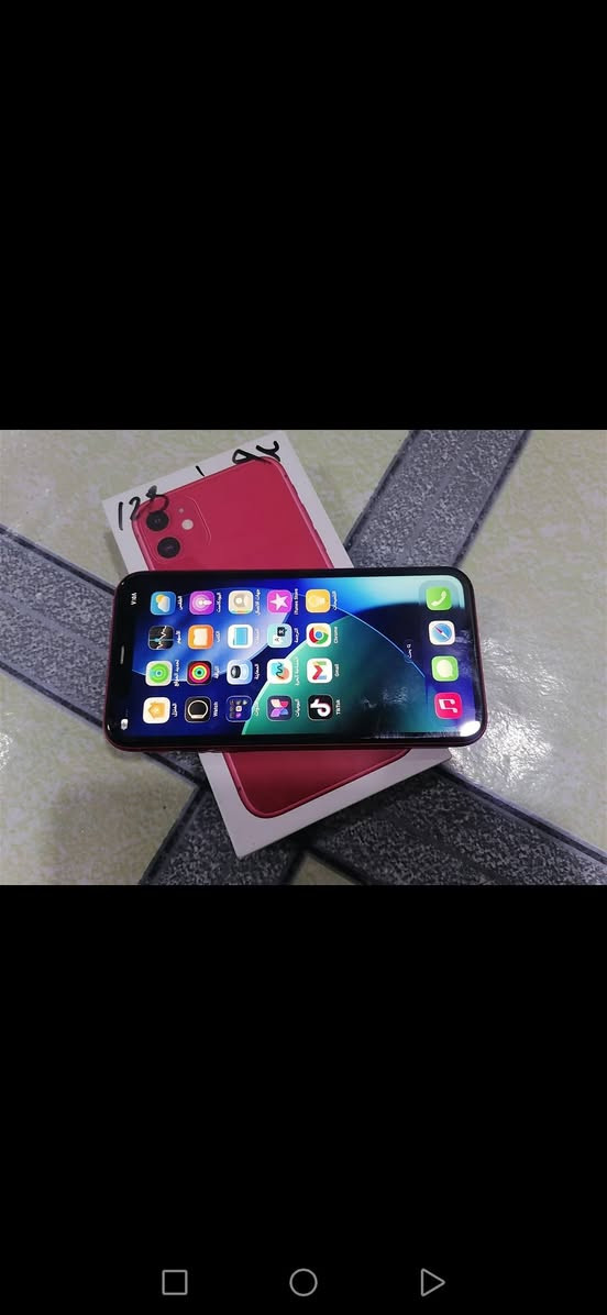 ايفون 11 اخو الجديد بطارية 93. قطعة اتخبل
سعره 270 وبي مجال حتى ىوصل الضمان موجود. تعال خاص وبخدمتك.  توصيل موجود


**إذا كنت صاحب هذا الإعلان وتريد حذفه لأي سبب، رجاءا أرسل رسالة إلى الدعم الفني**