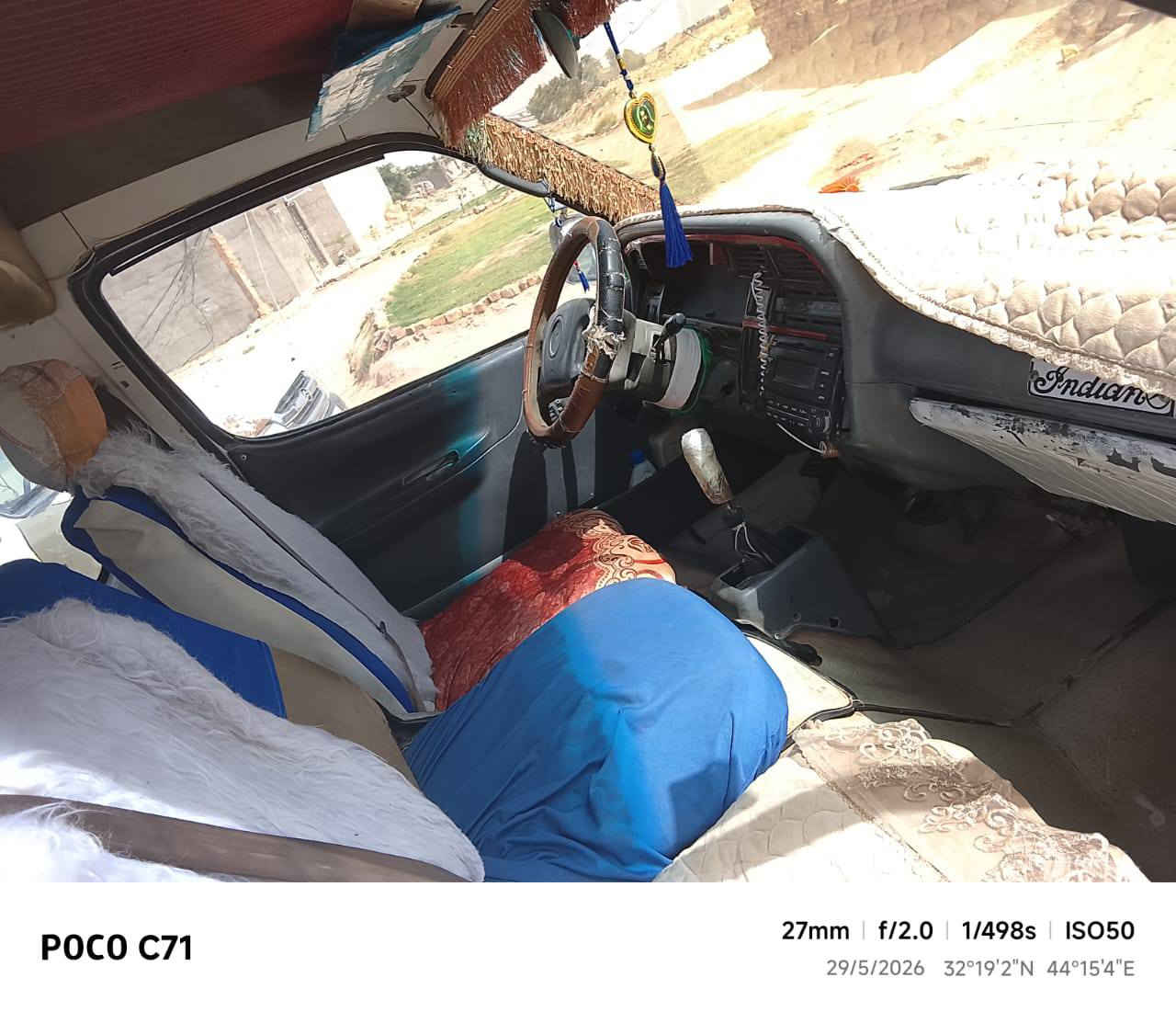 سلام عليكم فتون للبيع او مراوس حسب القناعه جاهزه حداده صارله شهر نافضه وره وكدام تخم تاير جديد مكينه بيه تنقيص مصفره هيه وغرامات السعر 44مكان السياره كربلاء ***********
