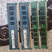 رامات DDR3 • ٤×٢ ١٦٠٠ • ٨×٢ ١٦٠٠