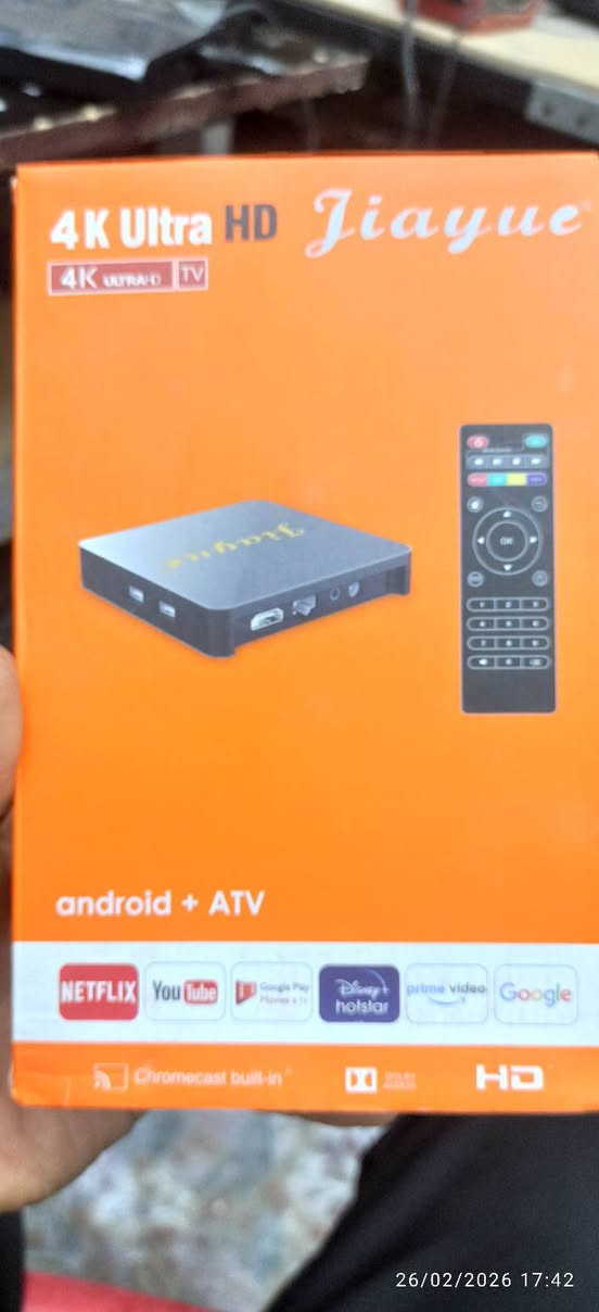 متوفر جهاز يحول الشاشة عادية الى سمارت 
تشغيل يوتيوب مكتبه افلام 
تشغيل كافة قنوات بين سبورت
تشغيل جميع قنوات بدون صحن 
مكتبه مسلسلات رمضان 
السعر 35الف


**إذا كنت صاحب هذا الإعلان وتريد حذفه لأي سبب، رجاءا أرسل رسالة إلى الدعم الفني**