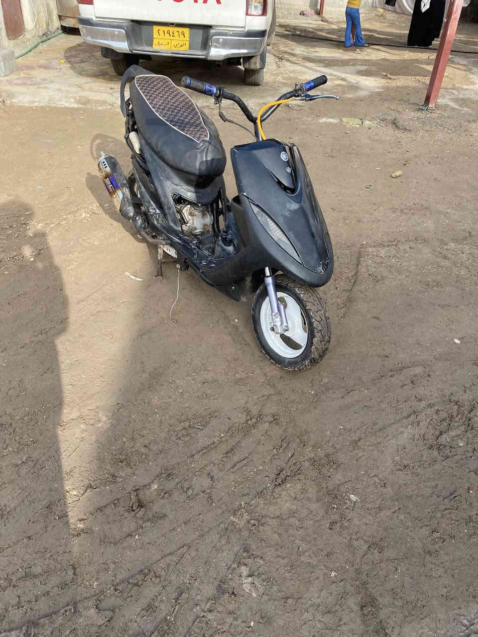 سلام عليكم ماكس لل بيع شغاله سلف هندر بوشه 55دراجه جاهزه مكاني البصره دير سعر350وبيهه مجال مكينه ناعمه واي تبخير ما بيهه رقم ***********/قبق مكينه لسود موجود وباتريهه موجود جديد
