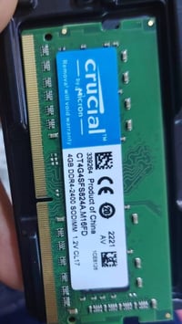 متوفر رامات عدد 6 مال لابتوب 2 - DDR4  4 - DDR4  للاستفسار الإتصال على...