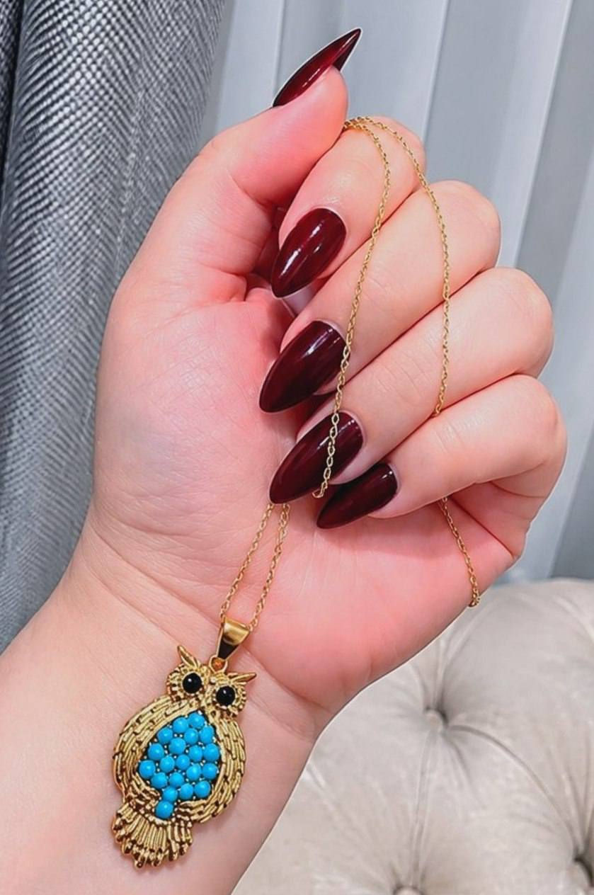 قلادة البومة 
لصاحبات الذوق الرفيع 💋
قلادة نسائية فاخرة مرصعة بالحجر 
✅طلاء ثابت
✅ذهب برازيلي اصلي
✅ مايتغير لونهه
✅متوفر باللون الذهبي
الاصلية 💯
متوفرة بالونين الاسود والفيروزي 
السعر ٦الاف 
🚘يوجد خدمة توصيل لجميع محافظات العراق ٤ الاف🚘


**إذا كنت صاحب هذا الإعلان وتريد حذفه لأي سبب، رجاءا أرسل رسالة إلى الدعم الفني**