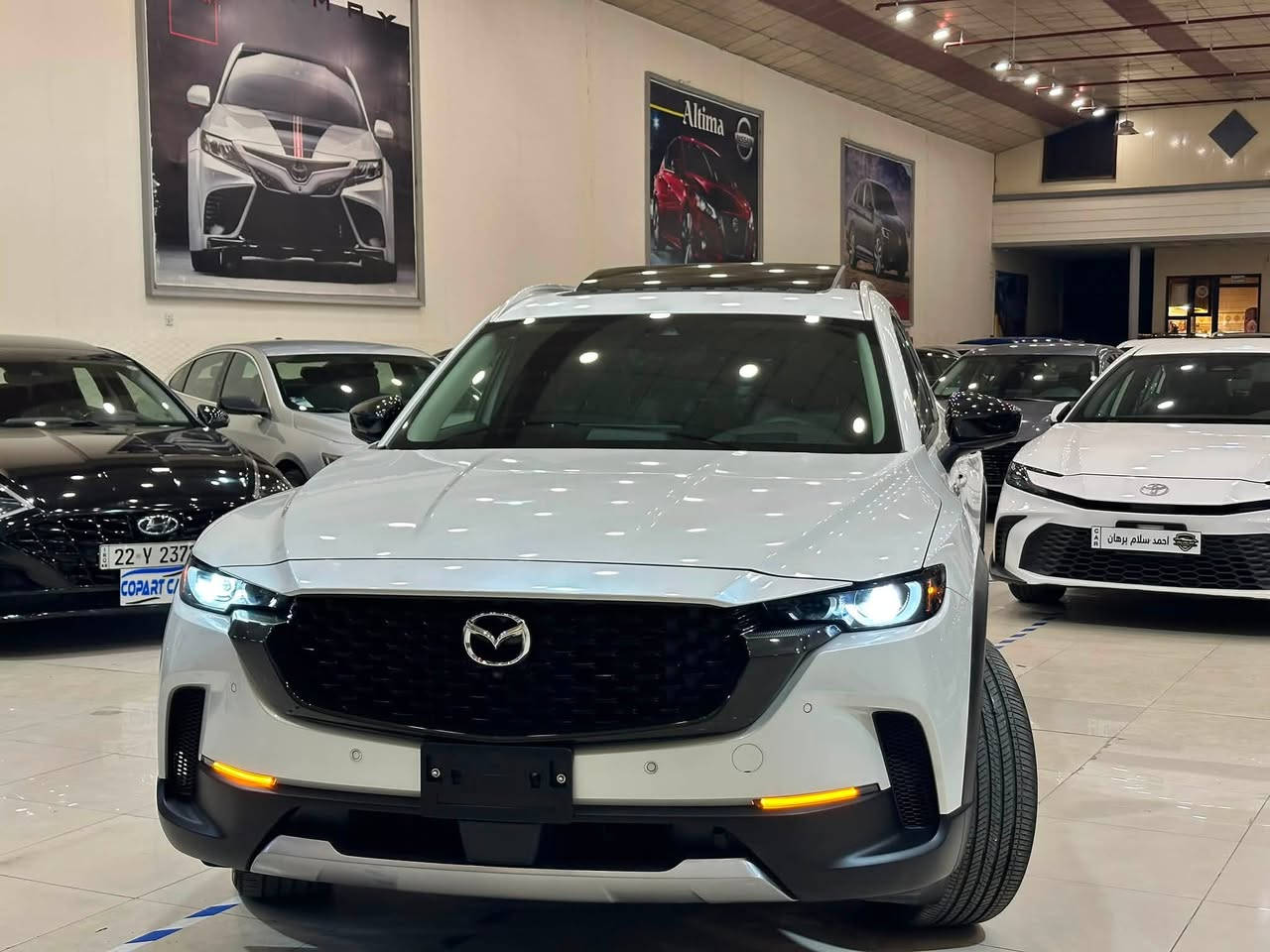 Mazda cx.50
مؤديل 2024 
موسفات premium+ فول
360 كاميرا رادار
پانؤراما
داتاشؤ
كوشن سار و گه رم 
كوشن كارا به 
كوشن خه زن 
كوشن جلد 
AWD
لايت موتحرك
بونت ده حامي لايت PPF
 مه كينه 2.5 turbo
حادس يه ك ده رگا 
ار باك شان ته قيوه
بؤ زانياري زياتر په يوه ندي بكه به 
***********
