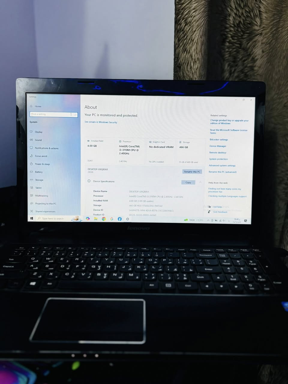 اسلام عليكم ⸻
1💻 للبيع لابتوب HP ProBook 650 G1
📌 حالة نظيفة وشغال 100%

🔹 المعالج: Intel Core i5-4300M
🔹 الرام: 8GB DDR3
🔹 كرت الشاشة: Intel HD Graphics 4600
🔹 الخزن: 238GB
🔹 النظام: ويندوز 10
🔹 الاستخدام: مناسب للدراسة، الأوفيس، التصفح، والبرامج الخفيفة ✅ سريع ومستقر
✅ يتحمل شغل يومي
✅ مناسب للطلاب والدوام

2� للبيع لابتوب Lenovo
📌 حالة جيدة وشغال بدون مشاكل

🔹 المعالج: Intel Core i3-3110M
🔹 الرام: 4GB DDR3
🔹 كرت الشاشة: Intel HD Graphics (مدمج)
🔹 الخزن: 466GB HDD
🔹 النظام: ويندوز 10
🔹 الاستخدام: مناسب للتصفح، يوتيوب، أوفيس، والدراسة

✅ عملي للاستخدام اليومي
✅ مناسب للطلاب
✅ سعره اقتصادي

✅
💰 السعر: (الhp سعره 260 //// ال Lenovoسعره 240)

📞 للتواصل: خاص +***********
