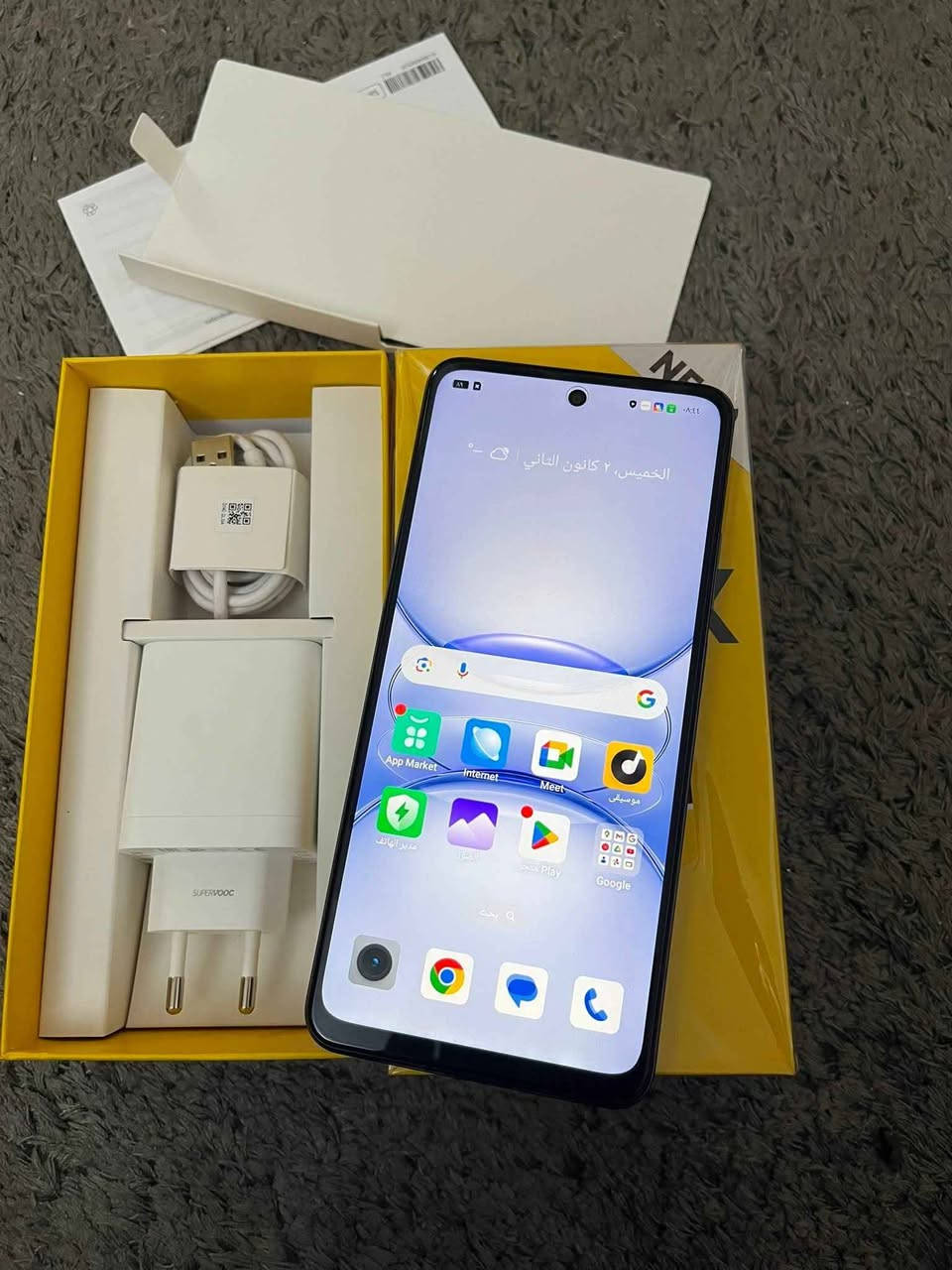 للبيع تواصل *********** سعر 150جهاز مكفول
ريلمي c75x جهااز نضيف ستخدام قليل ذاكره 256 عشوائيه 12+12 بطارية 5600 شاشه 140هيرتز 
فطر بسيط اسفل الشاشه كامل ملحقات شاحنه وكارتون النجف, العراق
