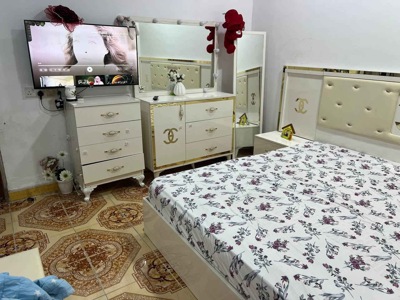 غرفه نوم تركي 7 قطع نضيفه كركوك
***********
