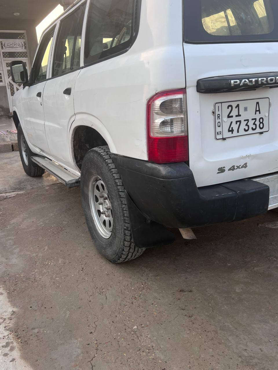 نيسان باترول سلك
للبيع نيسان باترول 2002 عادي 
كير محرك كهربائيات كلها شغالة و 100/100 
السيارة محركها نضيف ونشط
تخم تايرات جدد
فيتبم بانزين جديد 
السعر خاص
 للمراسلة عل واتس اب 
علا هذا الرقم
+964 771 342 4772
او الاتصال على هذا الرقم
‏‪***********‬‏
