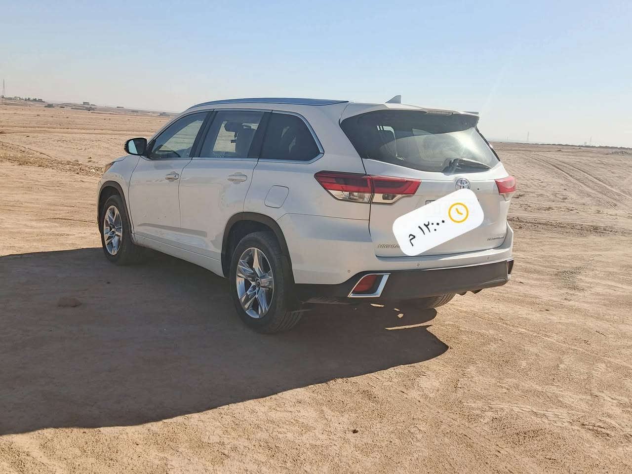 هايلندر 18 لمتد ابيض رقم بغداد 
محرك 6 
7 راكب 
فول مواصفات

الستفسار***********
