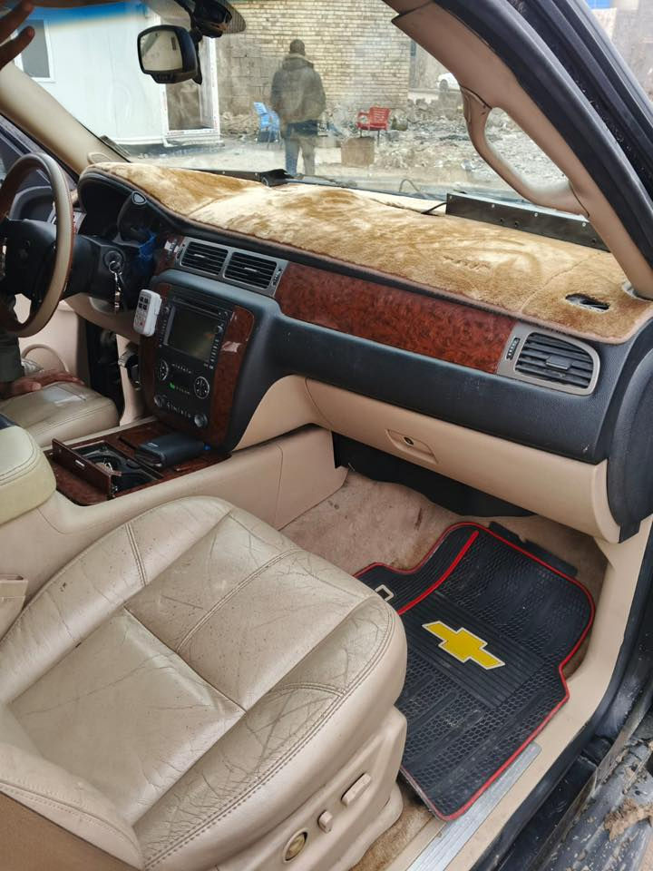 السلام عليكم
تاهو أدوات 
كص قماره
دخول جديد
الموديل: 2008  
مقاعد جلد  
السعر 78  
اي استفسار واتساب
***********
مكان السياره بغداد
