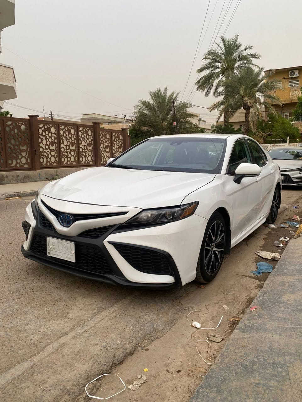 كامري 2023 SE للبيع وارد امريكي 
هايبرد رقم بغداد تحويل مباشر 
الداخل  لونين 
مواصفات الـ SE
1- كشنات جلد 
2- تحكم استيرن
3- كامره خلفيه 
4- كشن تحكم كهربائي
5- مري تحكم كهربائي
السياره بدون ايربالك
السعر 168 وبي مجال بسيط 
مكان السياره بغداد العامرية 
للاستفسار‬   ***********
