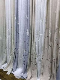 ستائر • قماش كاش ريدو • ألوان روعة