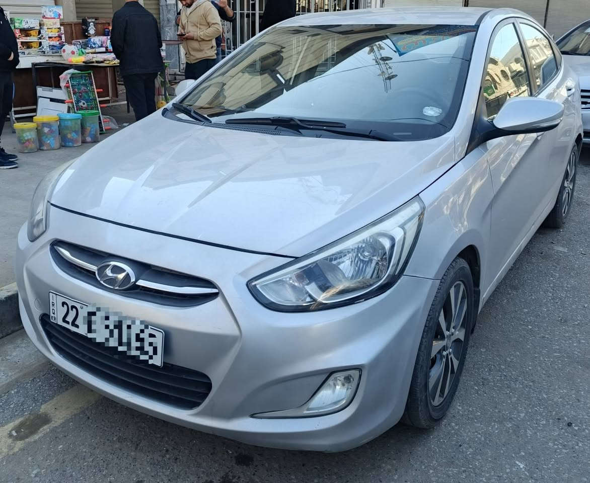 🟡السلام عليكم  🟡
⚫سيارة اكسنت موديل 2017 
⚪رقم اربيل 
⚫ رقم سنوية جديد
-----------------------------------
🛑 صبغ قطعة وحدة فقط سيارة كلين 
كير ومكينة مكفول سيارة حيل نضيفة وجاهزة مال بيت... 
للاستفسار اكثر الاتصال او تواصل واتساب *********** موصل, نينوى
